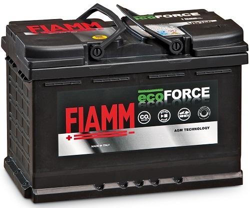 AKUMULATOR AGM 80AH FIAMM ECOFORCE AGM / EK800 START-STOP
