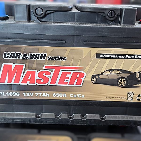 AKUMULATOR 77AH YUASA MASTER 650A D+