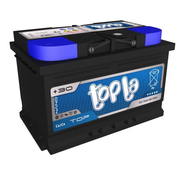 AKUMULATOR 75AH 720A D+ TOPLA TOP+30% 315x175x175